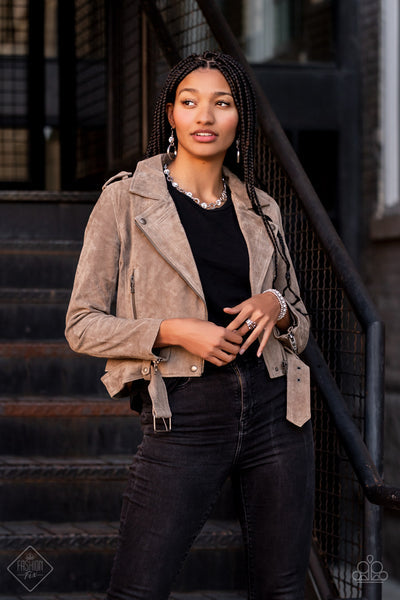 December 2021 Magnificent Musings - Rhinestone Studded Ritz - White