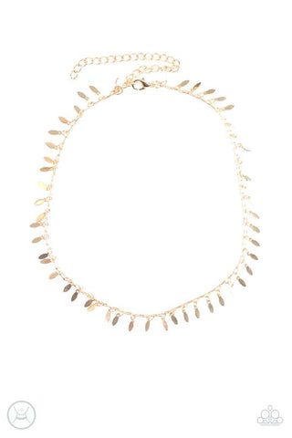 Purr-fect Ten - Gold Choker