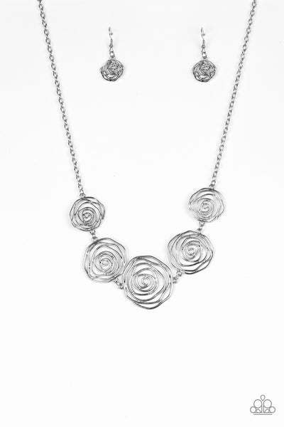 Rosy Rosette - Silver